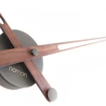 Годинник Nomon AXIOMA Graphite N.(основа - графіт/стрілки - горіх) D=74см