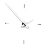 Годинник Nomon Tacon 4 L, WHITE. (основа - хромована сталь/стрілки - білий лак) D=100см