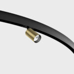 IN_RING TUB M A 90, D52mm, H90mm, LED 10.8W, 4000К, латунь/чорний (09.0591.13.940.BR/BK)