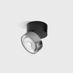 SOL SURF, D95mm, H78mm, LED 14W 4000K, чорний/хром (02.9533.14.940.BK/CR)