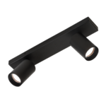 Стельовий світильник ACB Gina Ceiling lamp/2 GU10 LED Black P3874R20N