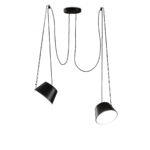 Ole lighting  SENTO – Suspension 2 lampshades | O22 cm