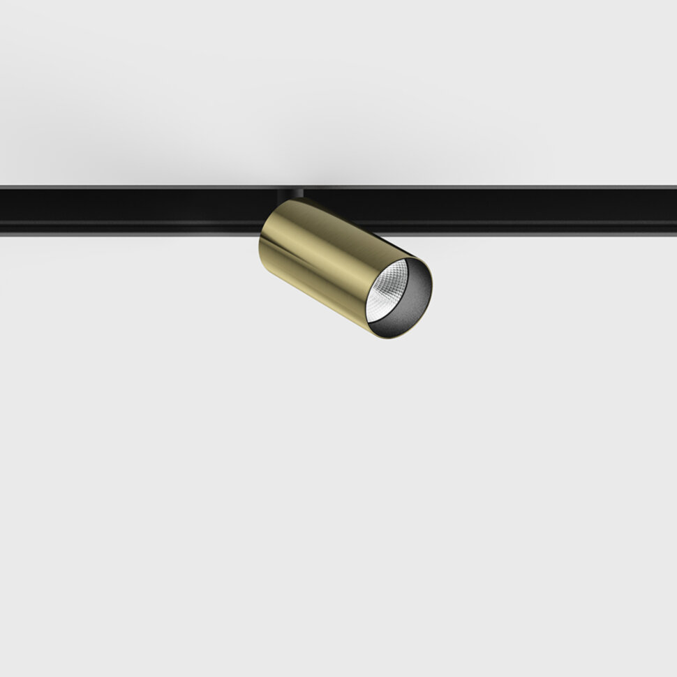 IN_LINE TUB S A 60 DALI 4x, D30mm, H60mm, LED 5.4W, 3000K, латунь/чорний (06.0361.8.930.BR/BK.DALI.4x)