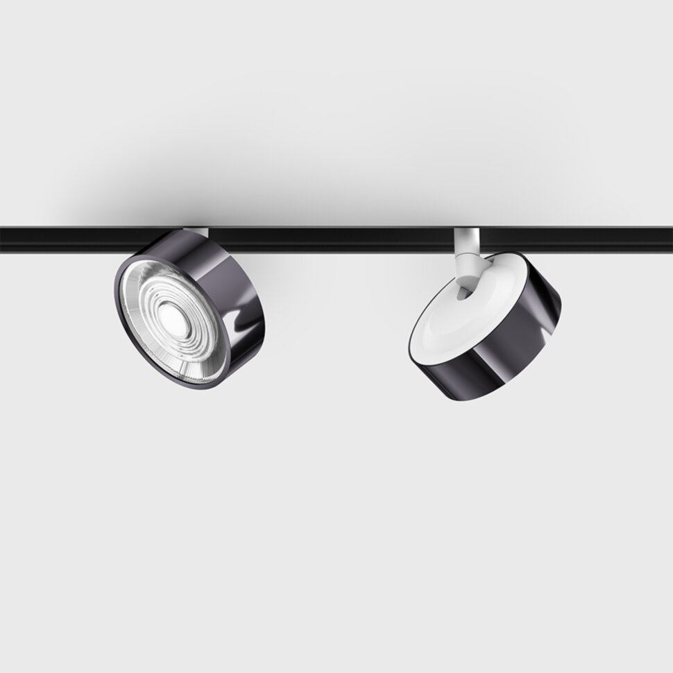IN_LINE SOL MINI, DALI 4x, D75mm, H26mm, LED 6.3W, 3000K, diamond black/білий (06.7526.7.930.DB/WH.DALI.4x)