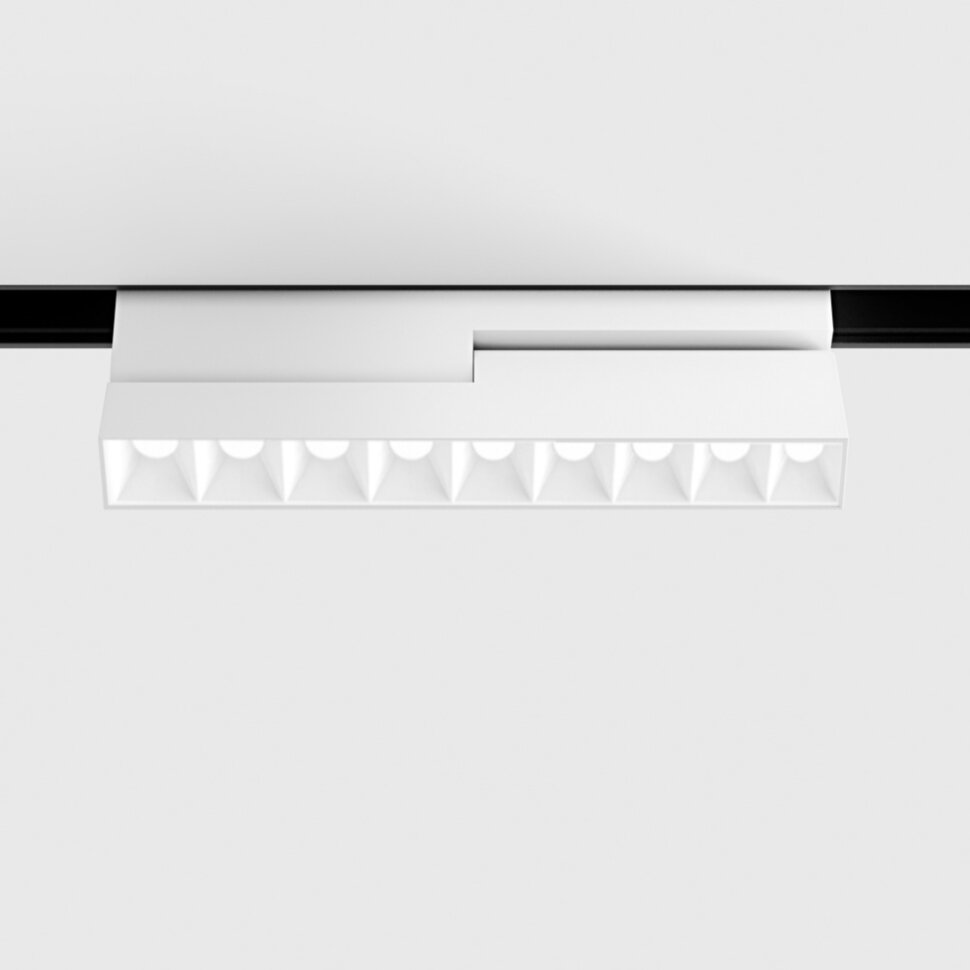 IN_LINE COMFORT B 205, 2-х групний, ON/OFF,  L205mm, W24.5mm, H107mm, LED 12W, 4000К, білий (06.2052.12.940.WH.2G)