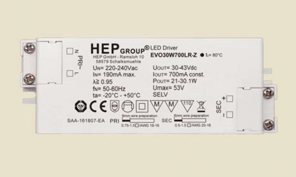 Блок живлення 18W 700mA (EVO18W700LR-Z)