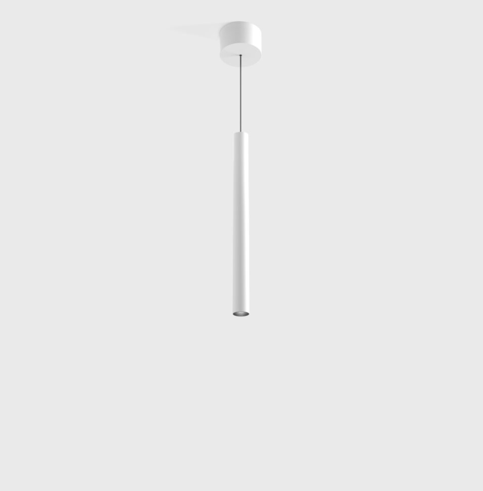 TUB S P 300, D30mm, H300mm, 8W LED, 50º, 4000K, IP20, білий (03.0330.8.940.WH)