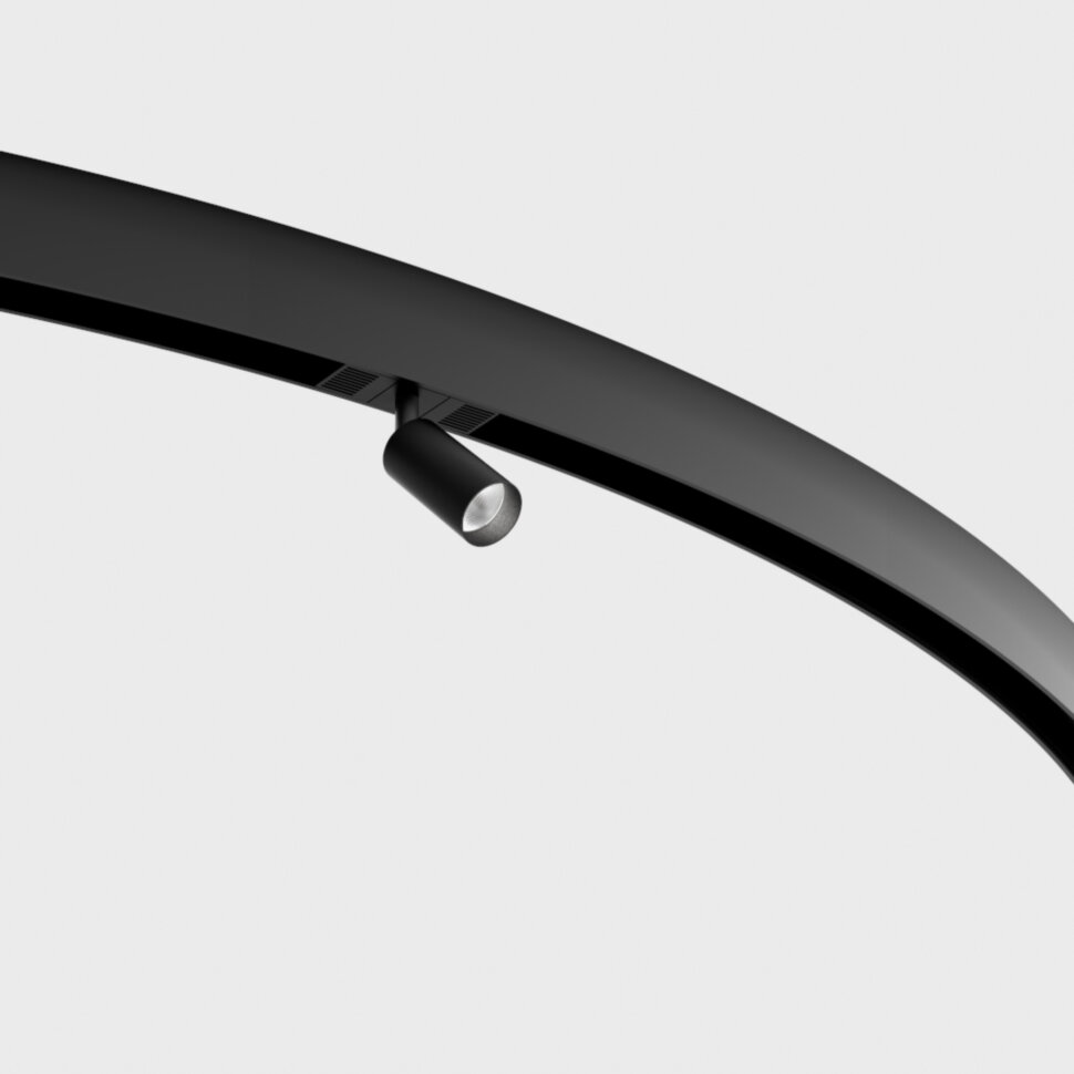IN_RING TUB S A 60, D30mm, H60mm, LED 5.4W, 3000К, чорний (09.0361.7.930.BK)