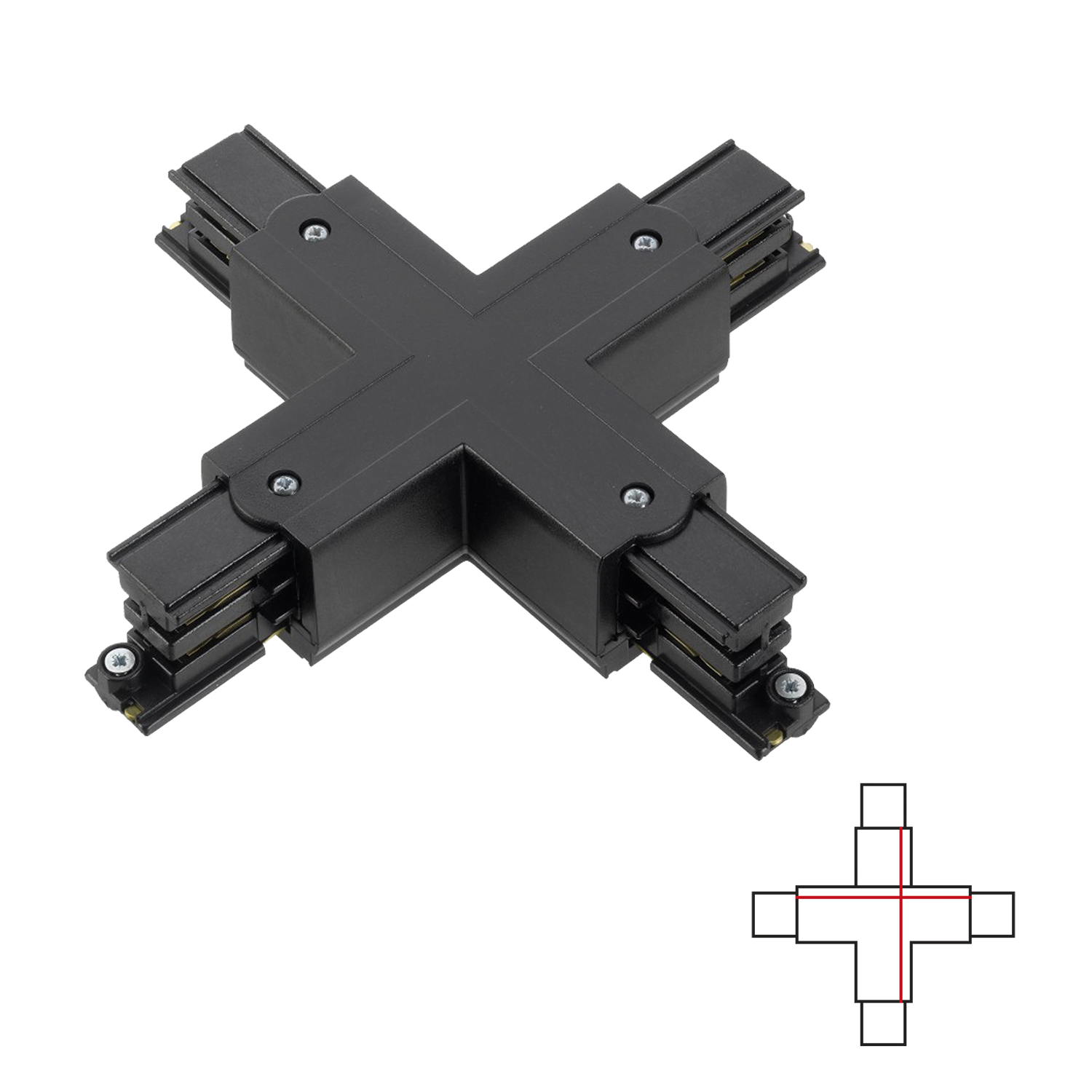 X connector Black