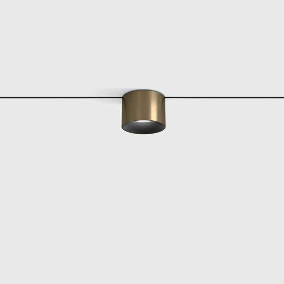 PICO_LINE TOP, D60mm, H43mm, LED 5W, 3000K, ON/OFF, 24V, латунь (16.0643.5.930.BR)