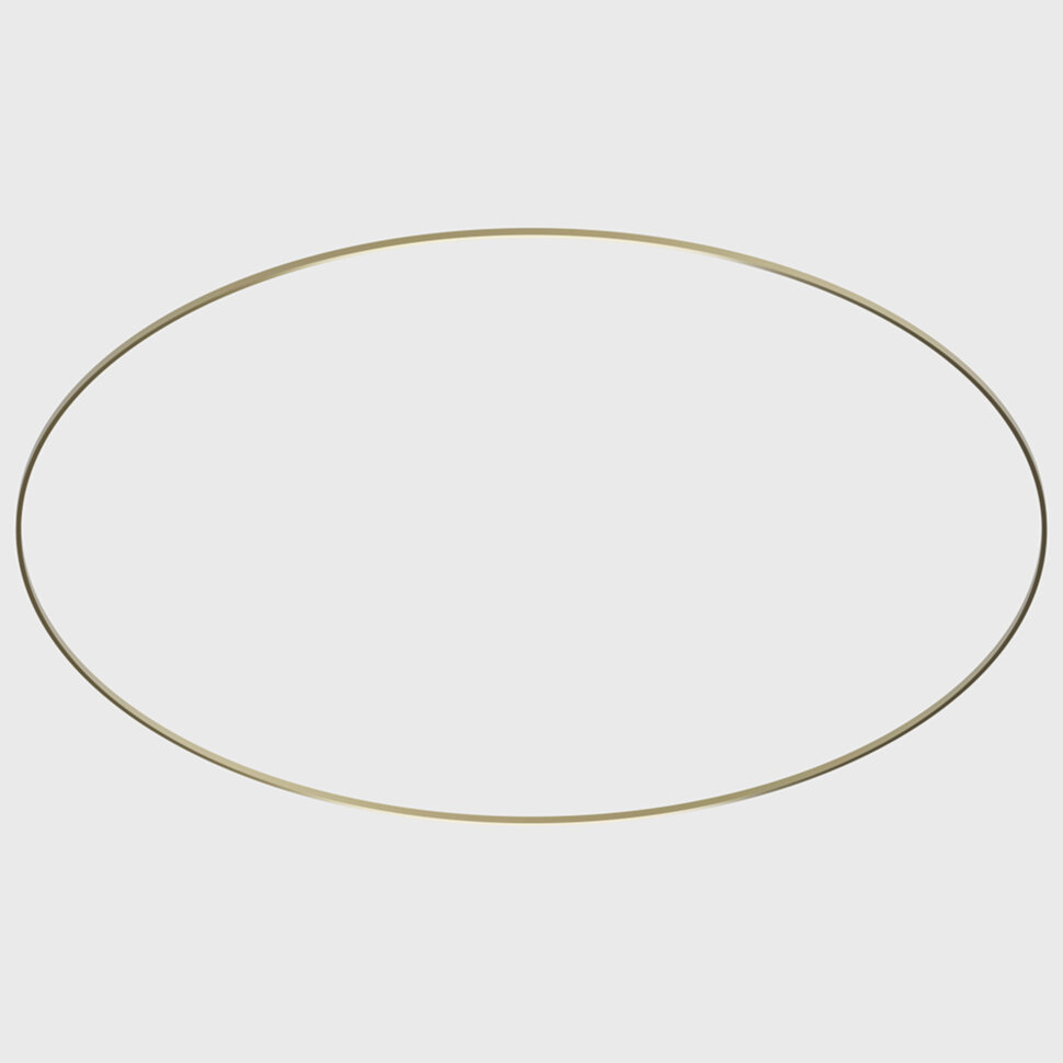 Підвісний радіальний трек AIR_TRACK RING, D1800mm, W9mm, H14.8mm, латунь (15.C180.BR)