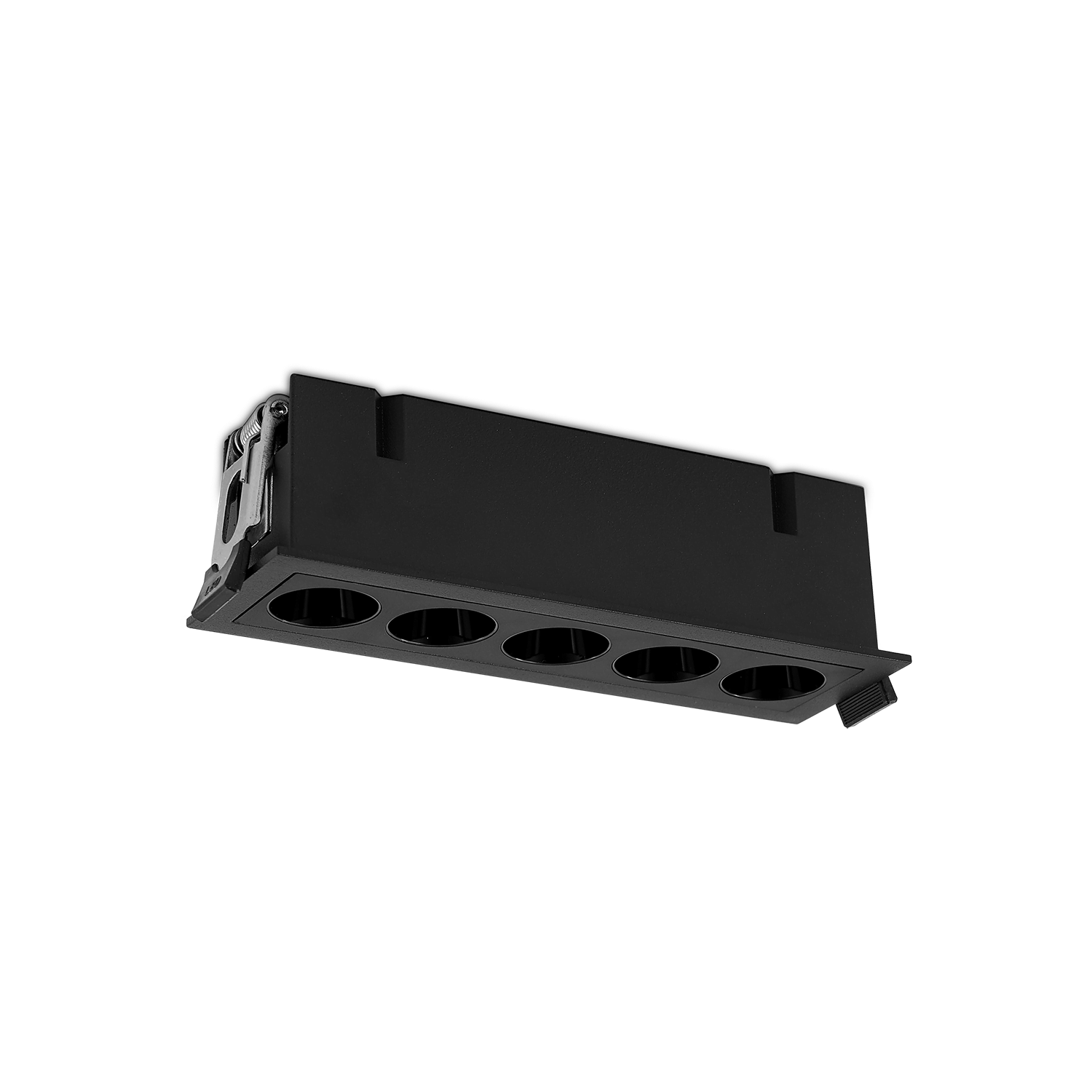 Invisible Recessed 147mm Black