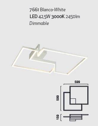 Стельовий світильник MANTRA Boutique 7661 dimmable