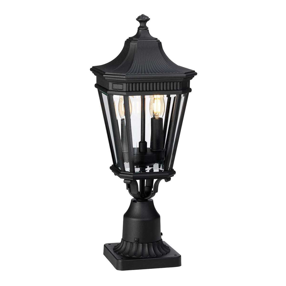 Вуличний ліхтар Feiss Cotswold Lane FE-COTSLN3-M-BK