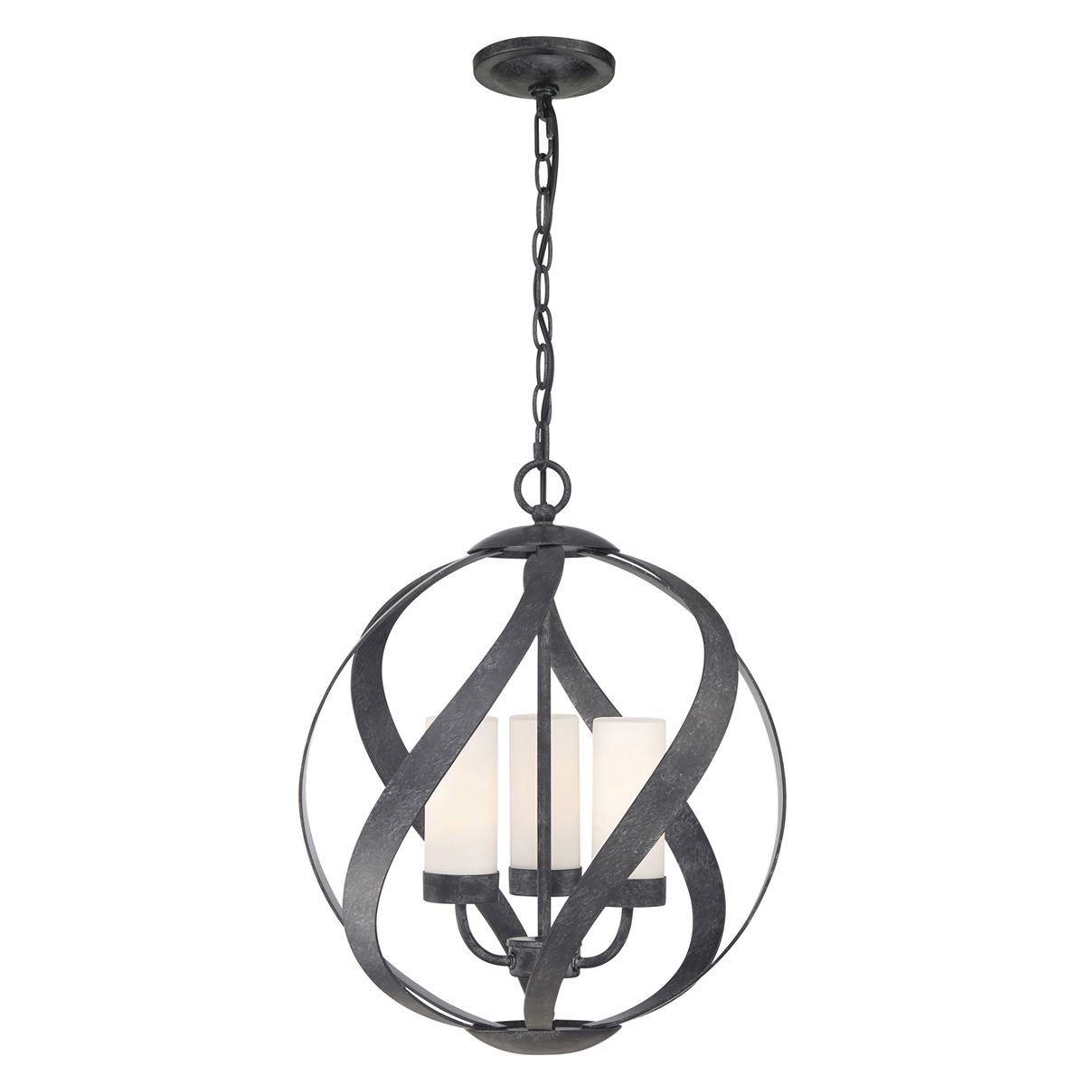 Люстра Quoizel Blacksmith QN-BLACKSMITH-3P-OBK
