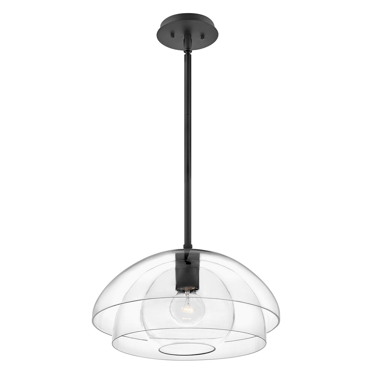 Підвісний світильник Hinkley Lotus QN-LOTUS-P-BLK