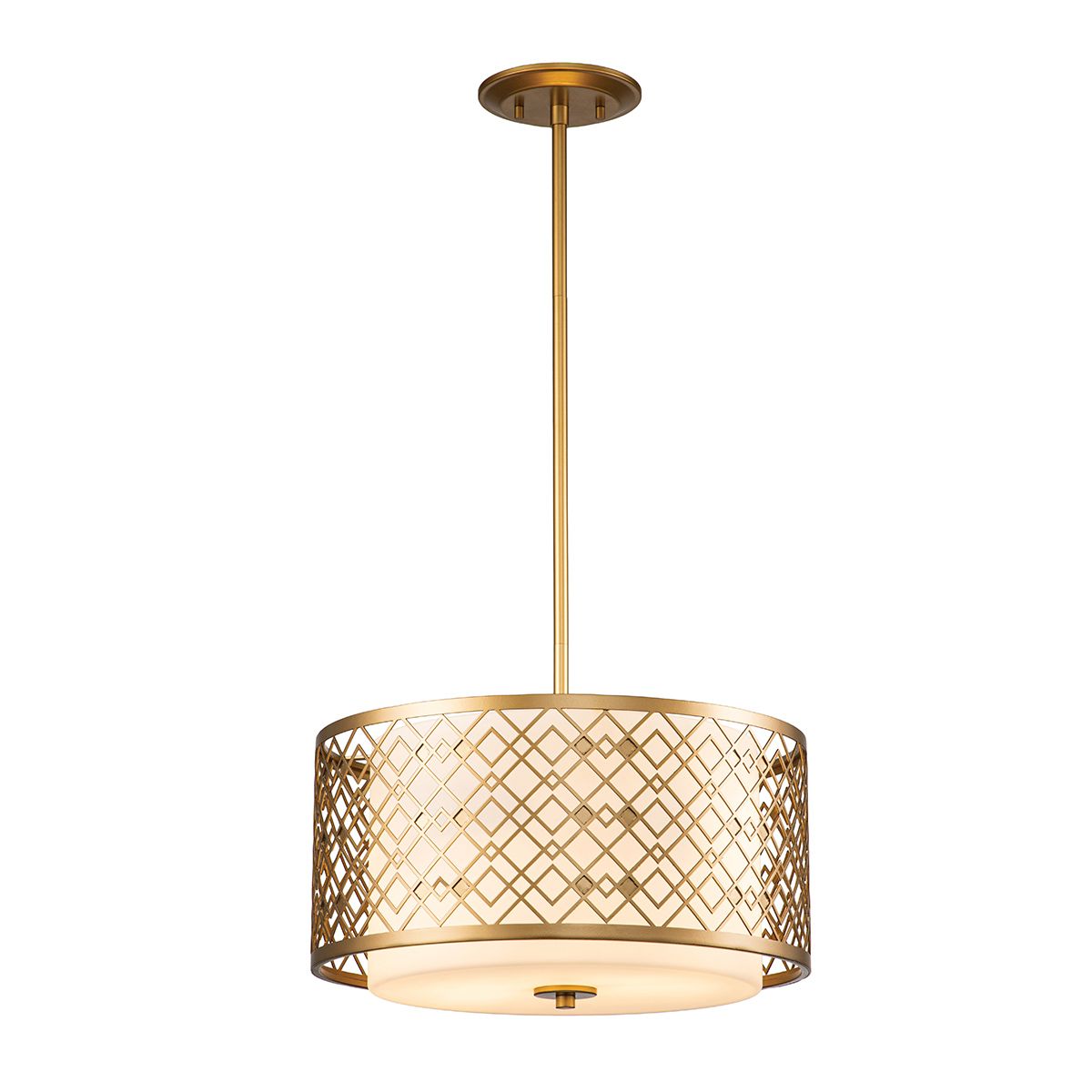 Підвісний світильник Elstead Lighting Ziggy ZIGGY-2P-M-LG